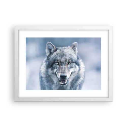 Plagát v bielom ráme - Prijmete túto výzvu? - 40x30 cm