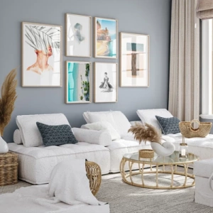 Palm cream - Inšpirácia do obývačky