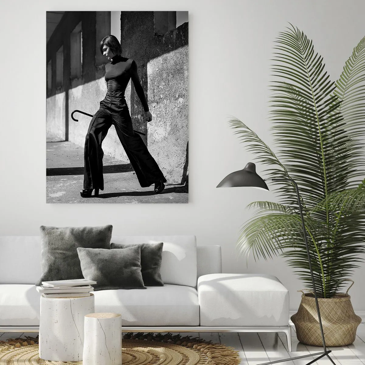 Obraz na skle - Mestská elegancia - 70x100 cm