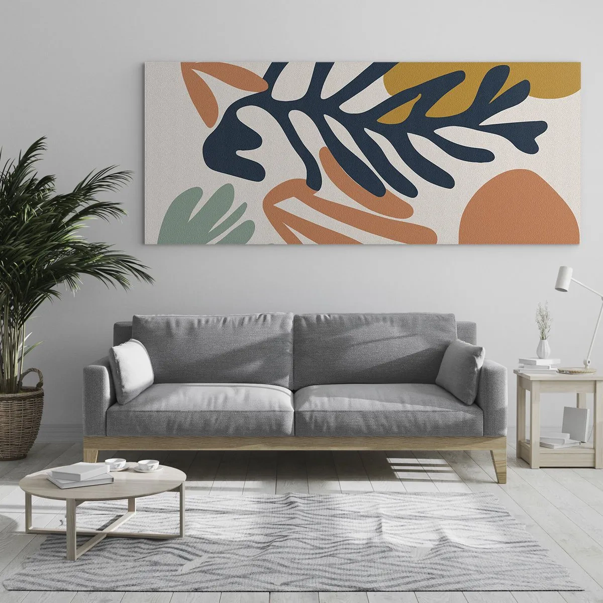 Obraz na skle - Koralové more - 100x40 cm