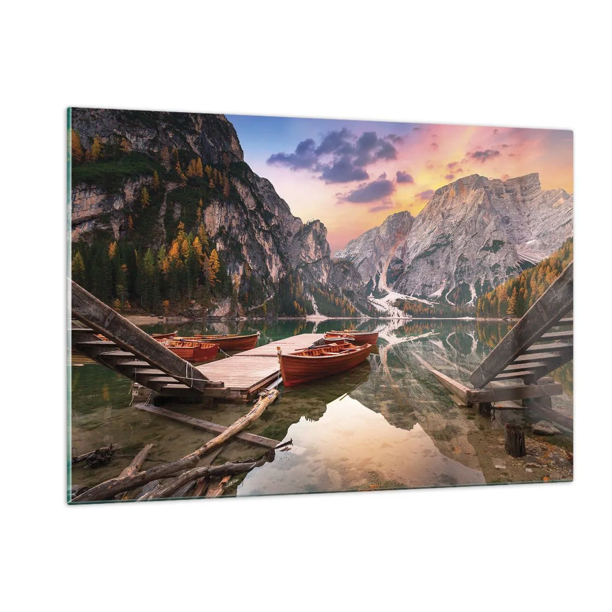 Obraz na skle - Sľub dňa - 120x80 cm