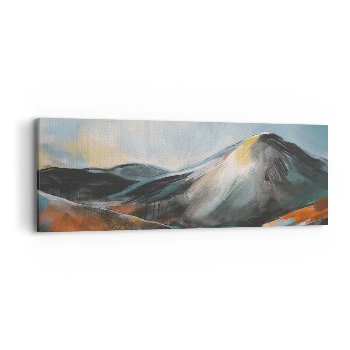 Obraz na plátne - Surové a krásne - 90x30 cm