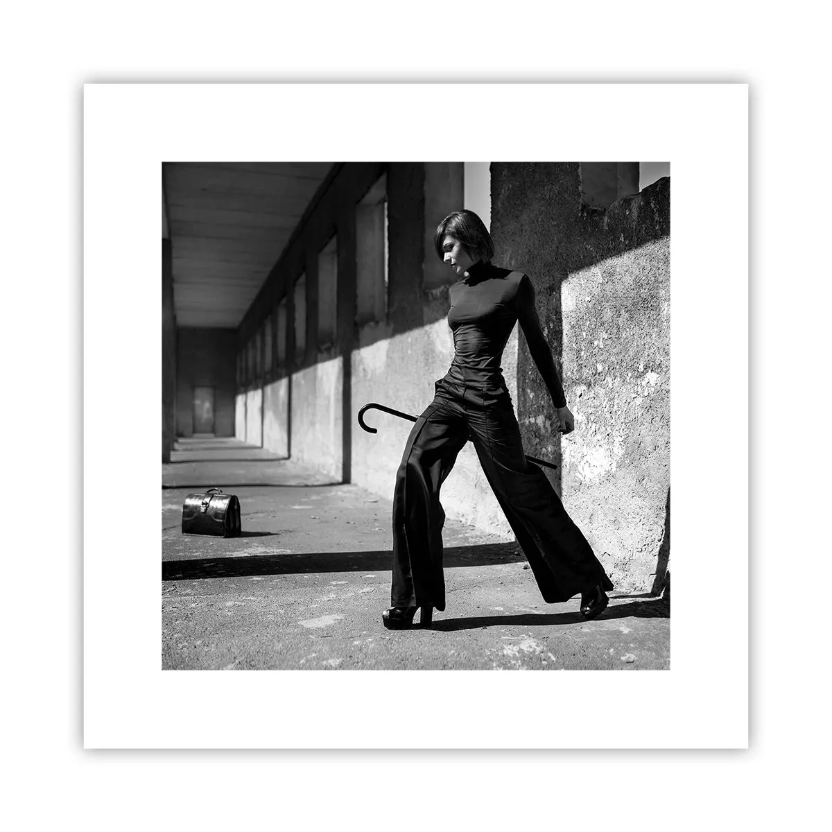 Plagát - Mestská elegancia - 30x30 cm