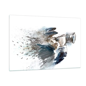 Obraz na skle - Desať na Beaufortovej stupnici! - 120x80 cm