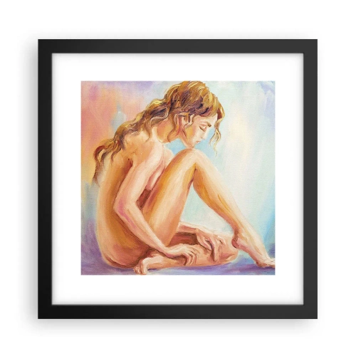 Plagát v čiernom ráme - Akt mladosti - 30x30 cm