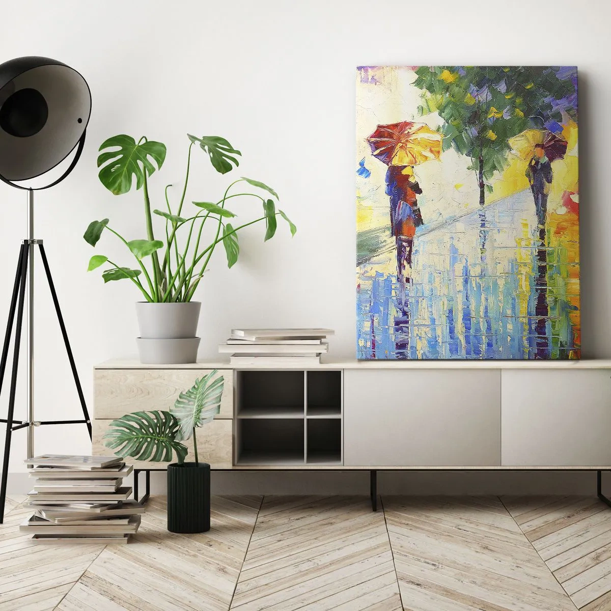 Obraz na plátne - A všetko je jasné - 80x120 cm