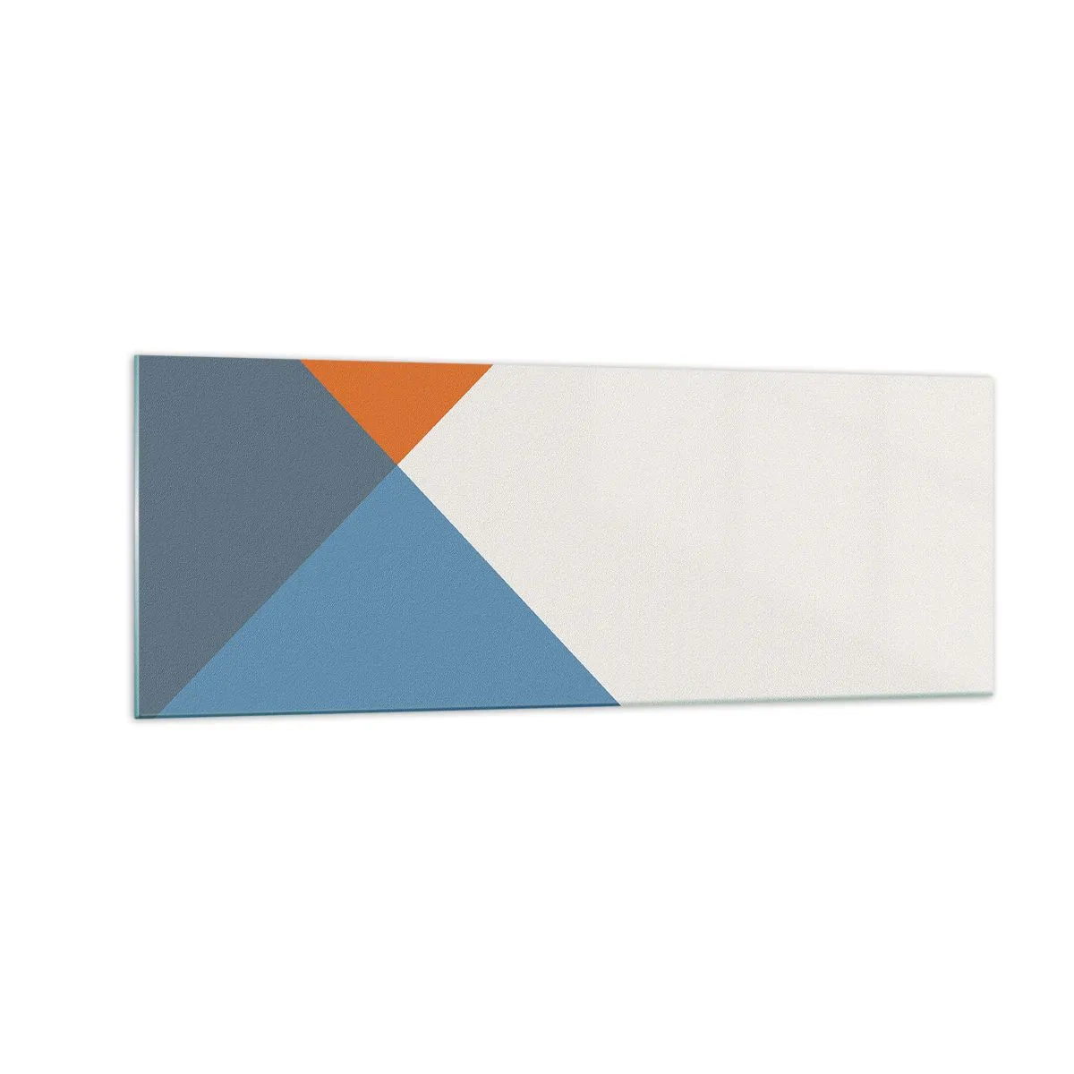 Obraz na skle - Pod uhlom… - 140x50 cm
