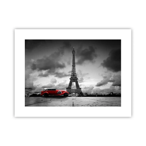 Plagát - Nie tak dávno v Paríži - 40x30 cm