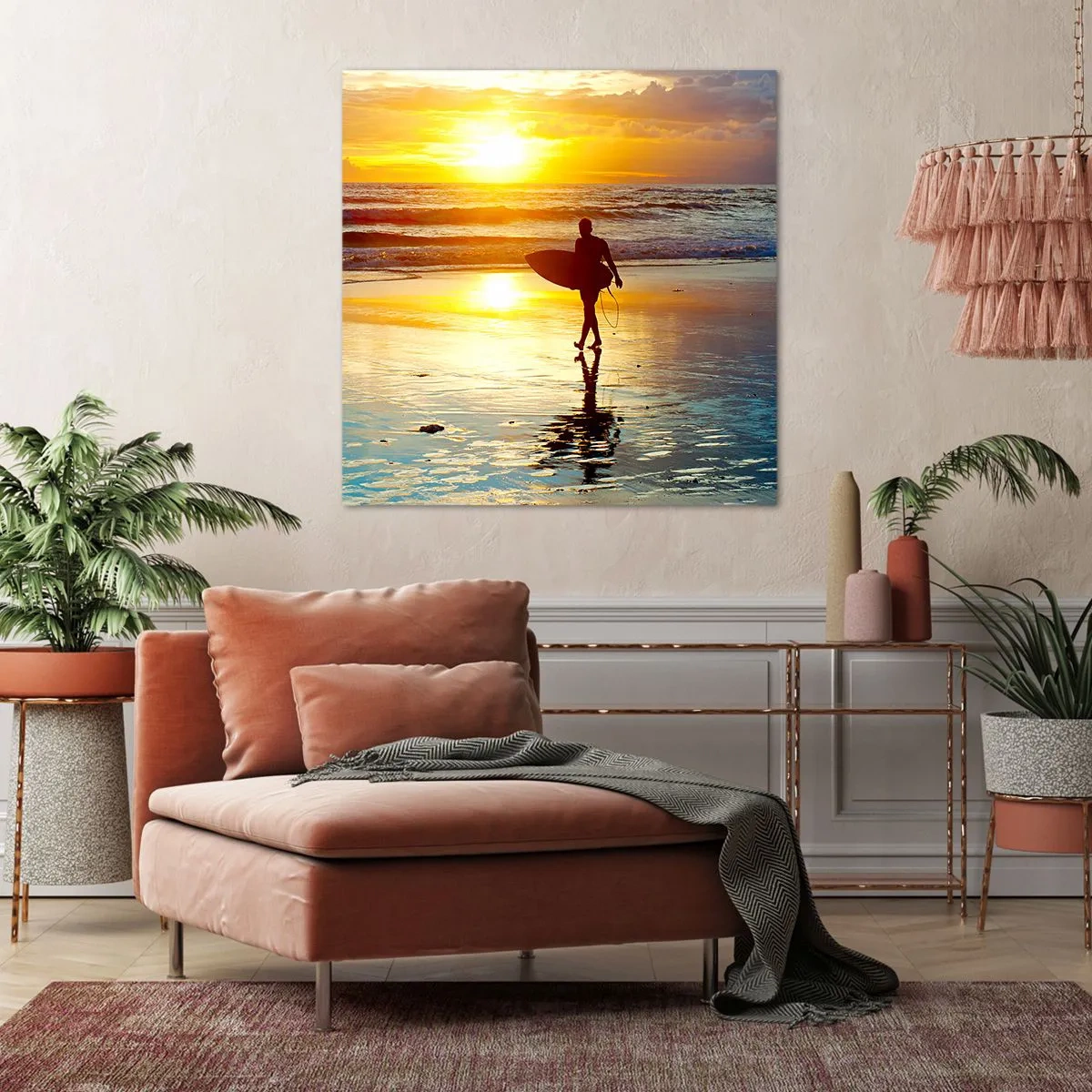 Obraz na plátne - Návrat bojovníka - 50x50 cm