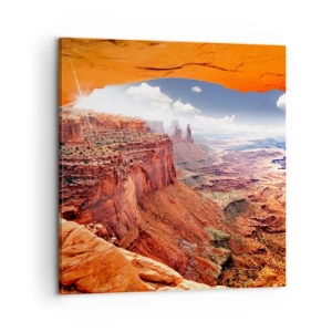 Obraz na plátne - Vytesané samotnou prírodou - 60x60 cm