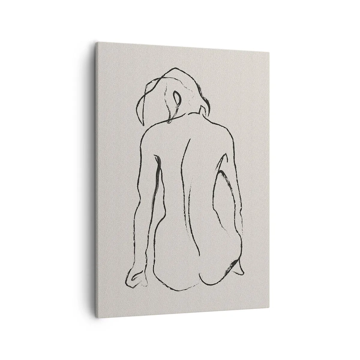 Obraz na plátne - Dievčenský akt - 50x70 cm
