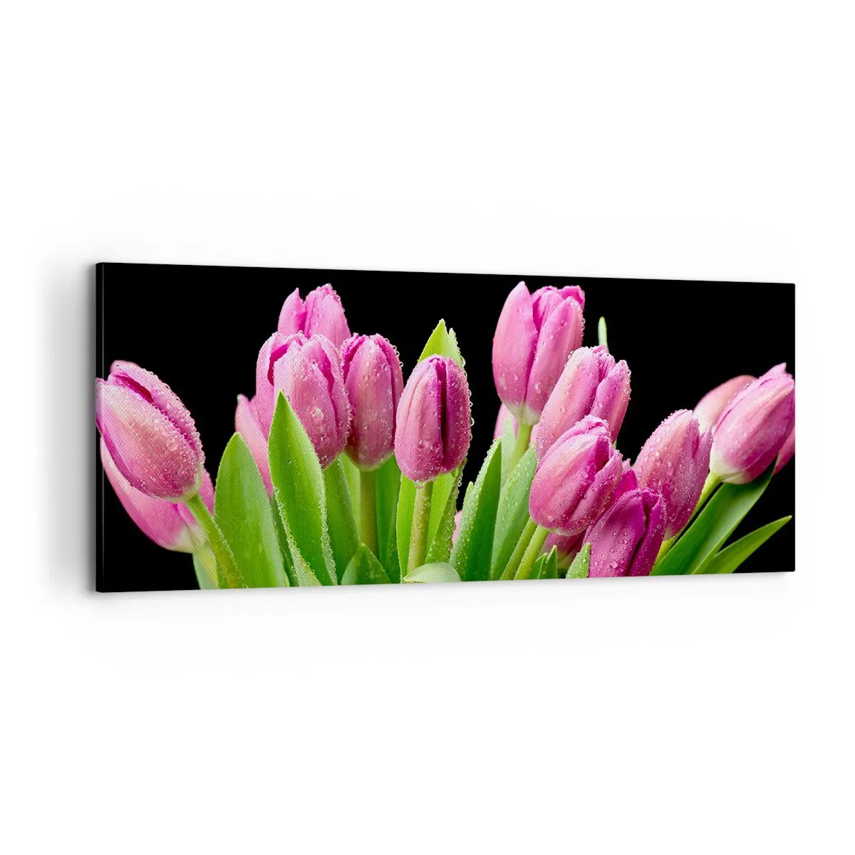 Obraz na plátne - Ľaliové potešenie jari - 100x40 cm