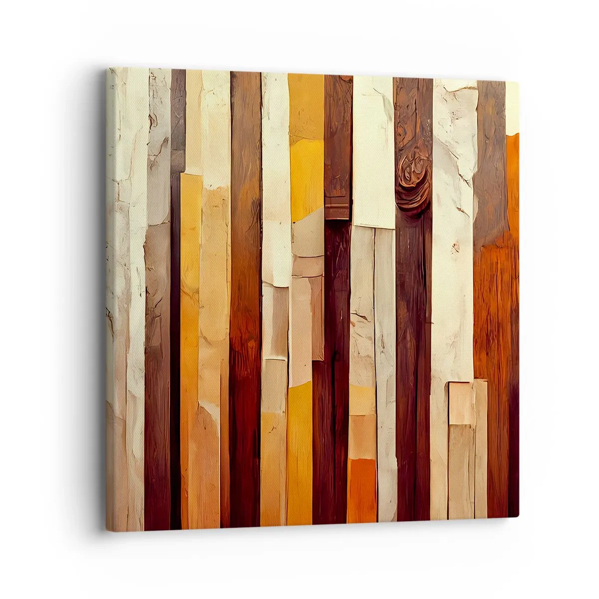 Obraz na plátne - Hymna lesných stromov - 30x30 cm