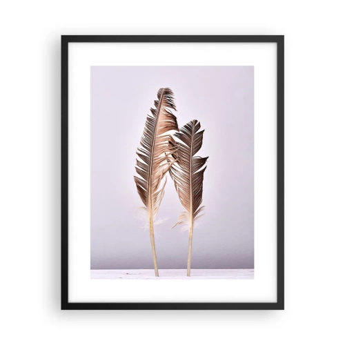 Plagát v čiernom ráme - Proti ničote - 40x50 cm