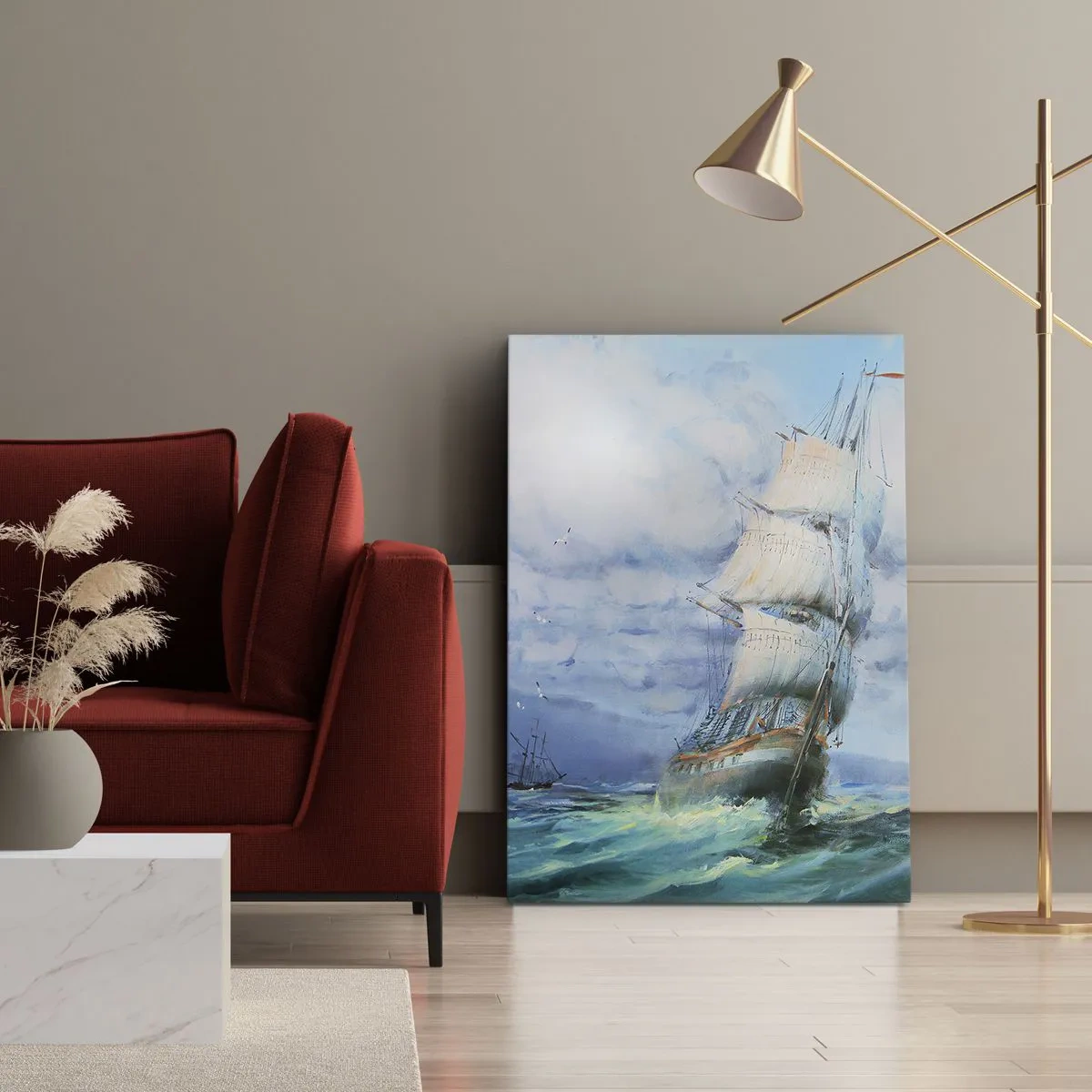 Obraz na plátne - Šťastnú cestu - 50x70 cm