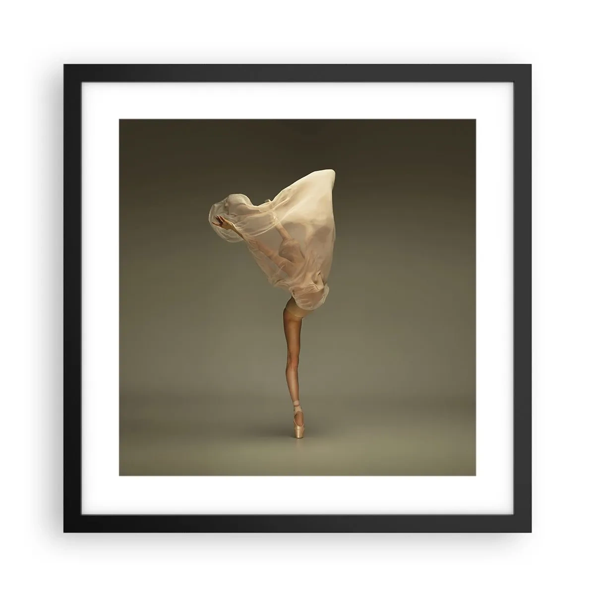 Plagát v čiernom ráme - Hneď poletí - 40x40 cm