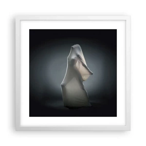 Plagát v bielom ráme - Skryté túžby - 40x40 cm