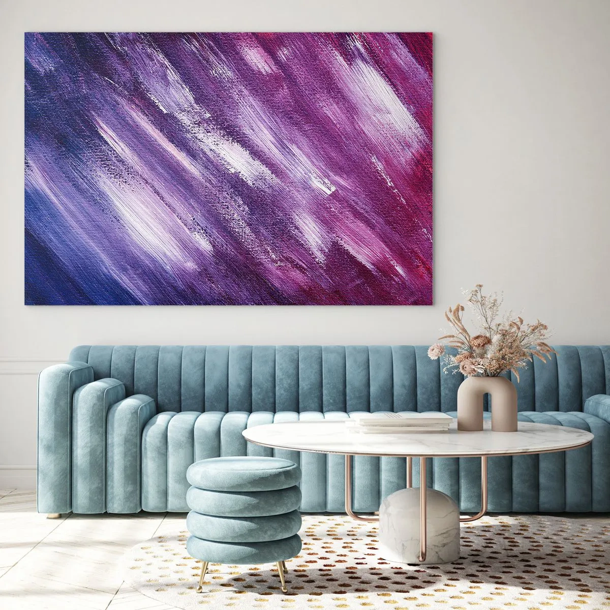 Obraz na skle - Keď fúka slnečný vietor - 120x80 cm