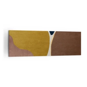 Obraz na plátne - Abstrakcia – miesto v priestore - 160x50 cm