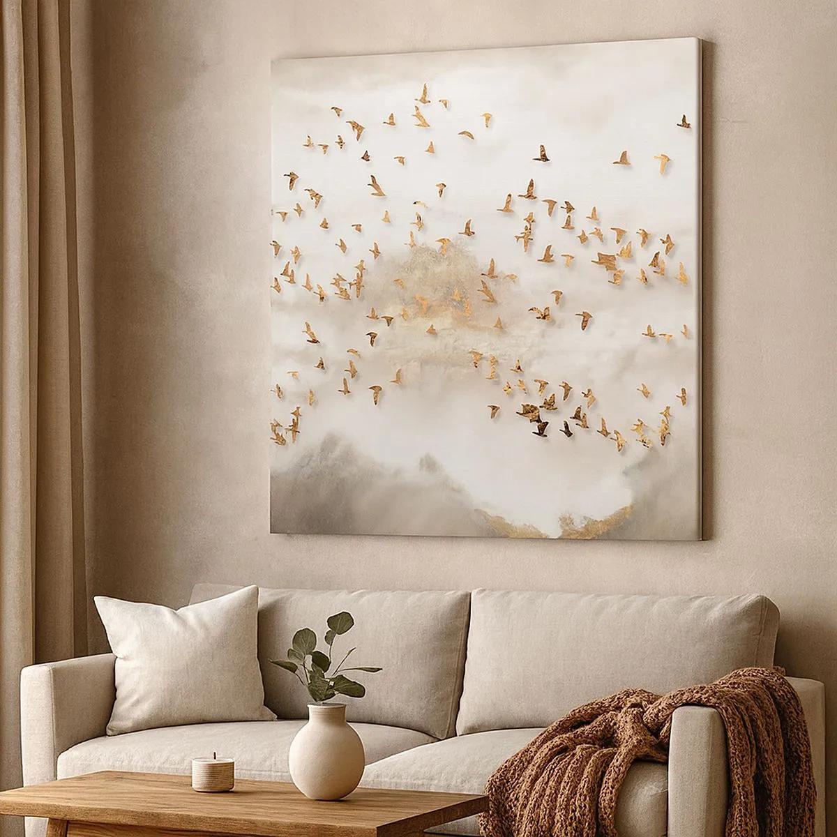 Obraz na plátne - Už je čas... - 30x30 cm