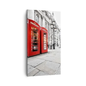 Obraz na plátne - Welcome to London - 45x80 cm
