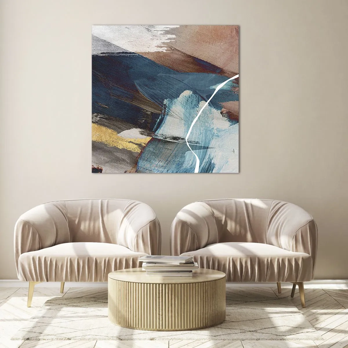 Obraz na skle - Na plno a s energiou - 60x60 cm