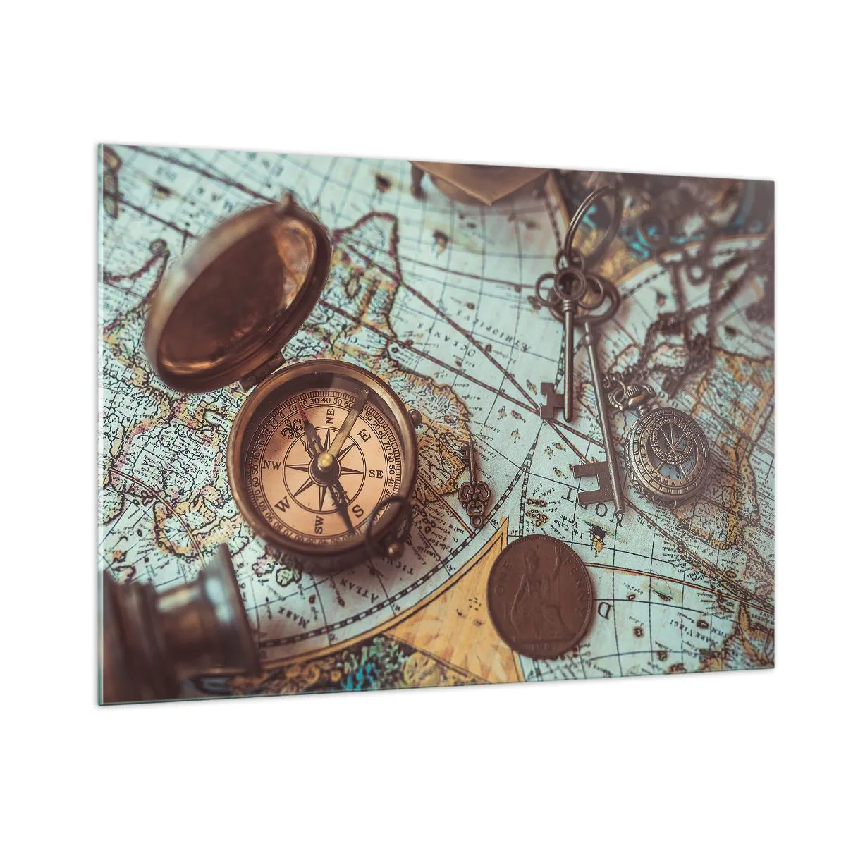 Obraz na skle - Pre dobrodruha - 100x70 cm