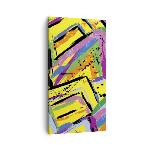 Obraz na plátne - Až kričí radosťou - 55x100 cm