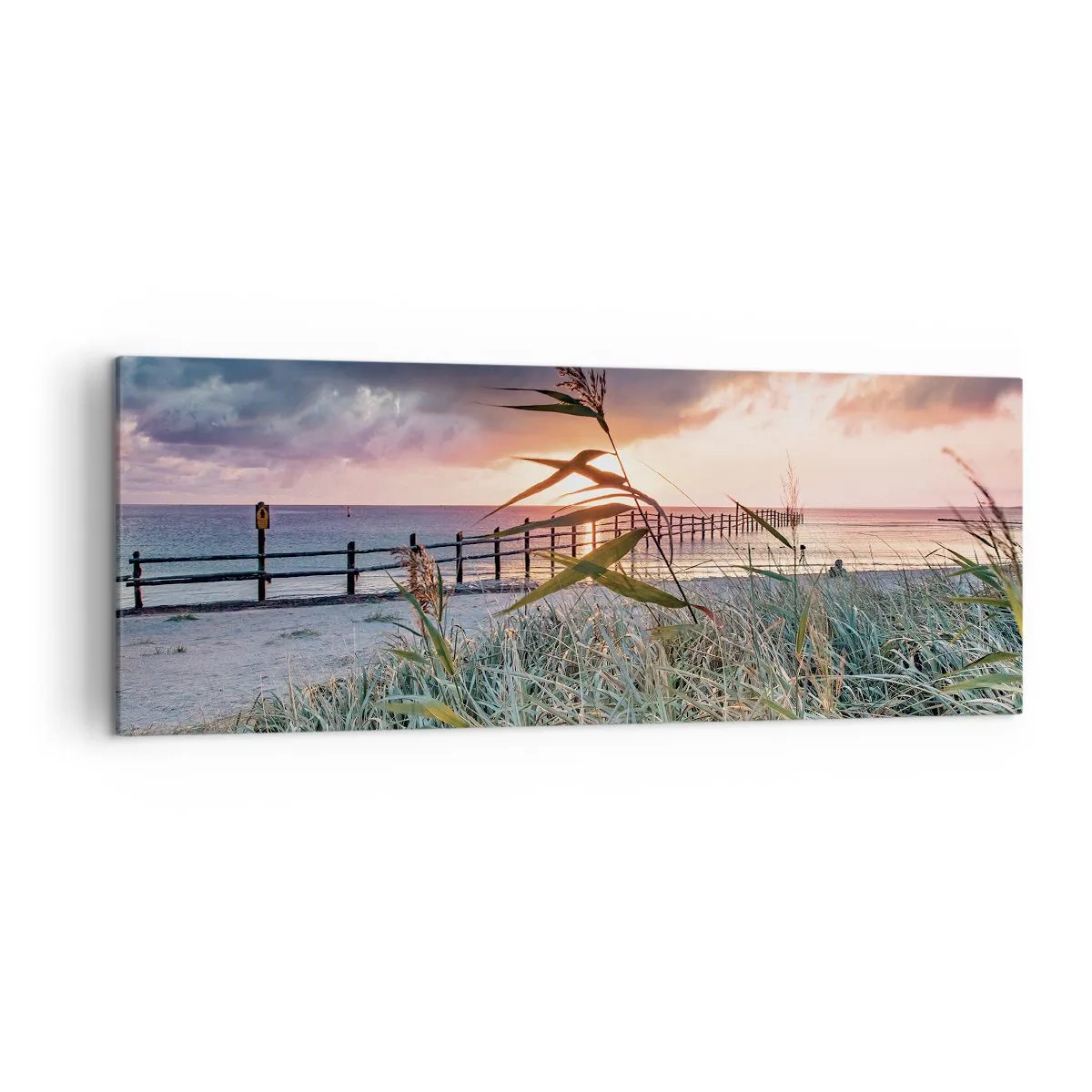 Obraz na plátne - Neodviate vetrom - 140x50 cm