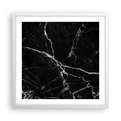 Plagát v bielom ráme - Tajomný život kameňa - 50x50 cm