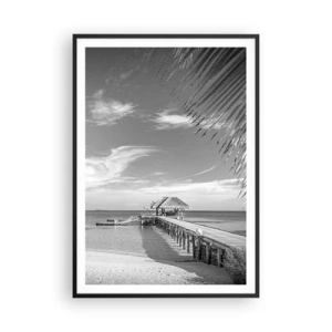 Plagát v čiernom ráme - Spomienka alebo sen? - 70x100 cm