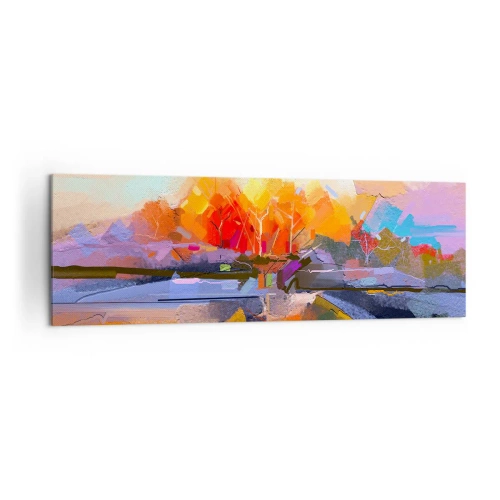 Obraz na plátne - A bola jeseň - 160x50 cm