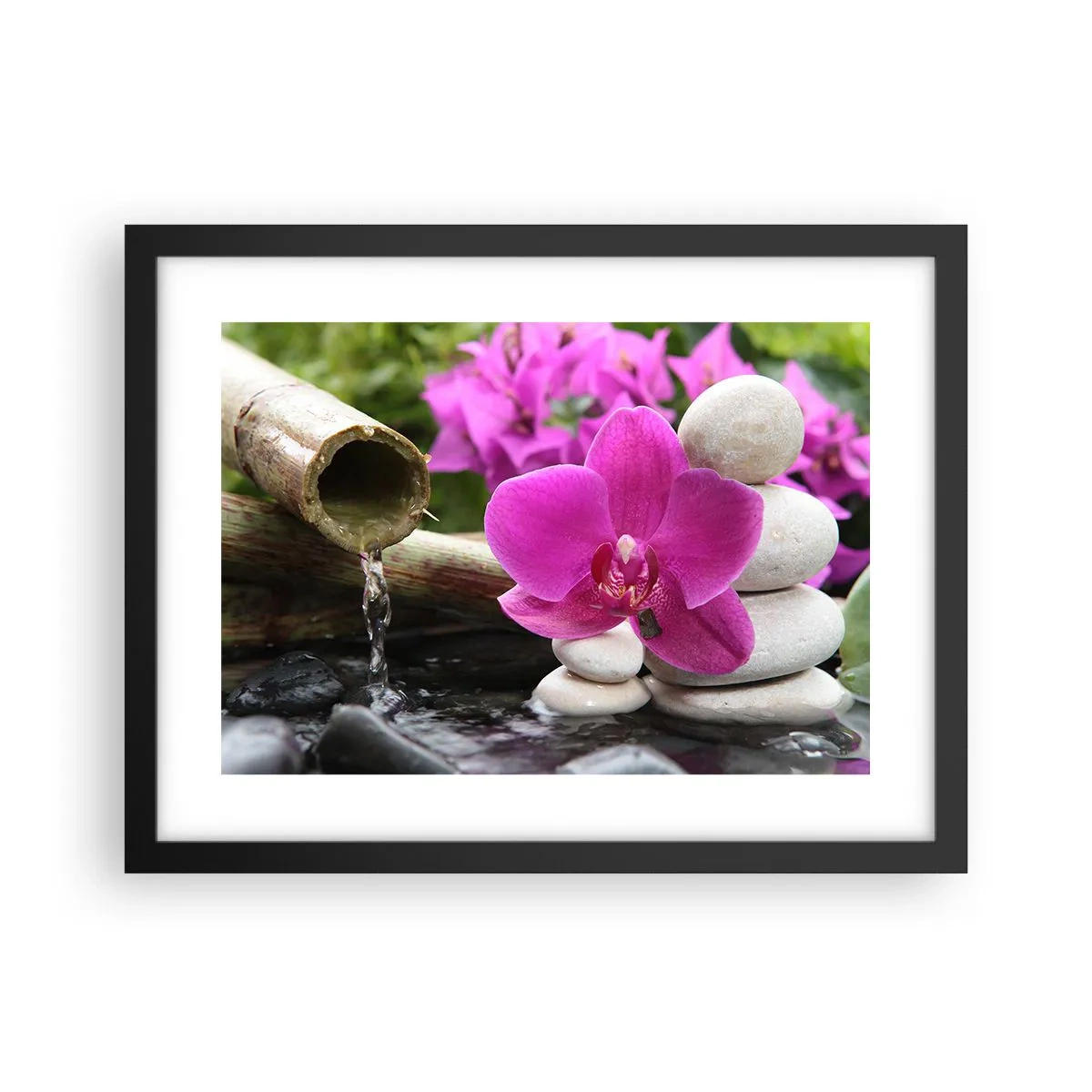 Plagát v čiernom ráme - Už odpočívaš - 40x30 cm