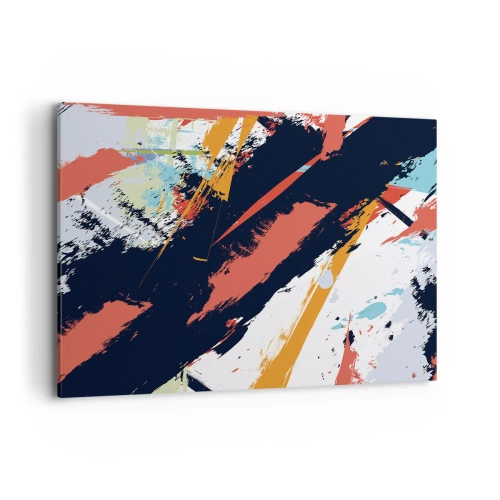 Obraz na plátne - Dynamická kompozícia - 100x70 cm