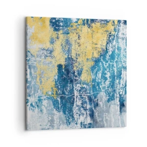 Obraz na plátne - Abstrakcia s dobrou náladou - 60x60 cm