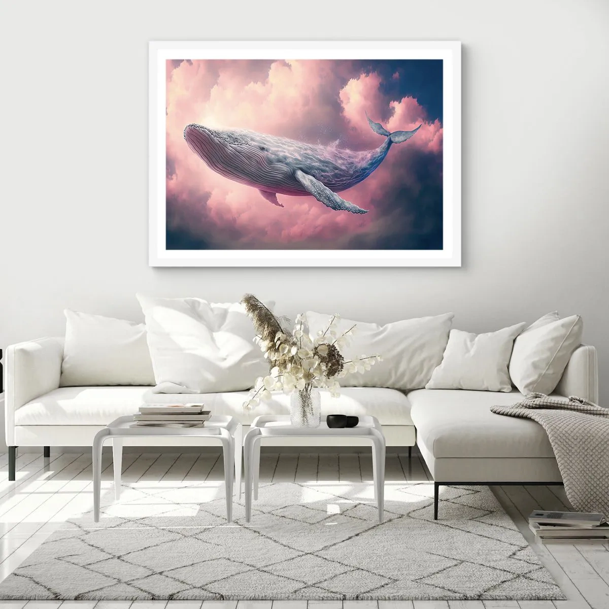 Plagát v bielom ráme - Otri si oči - 50x40 cm