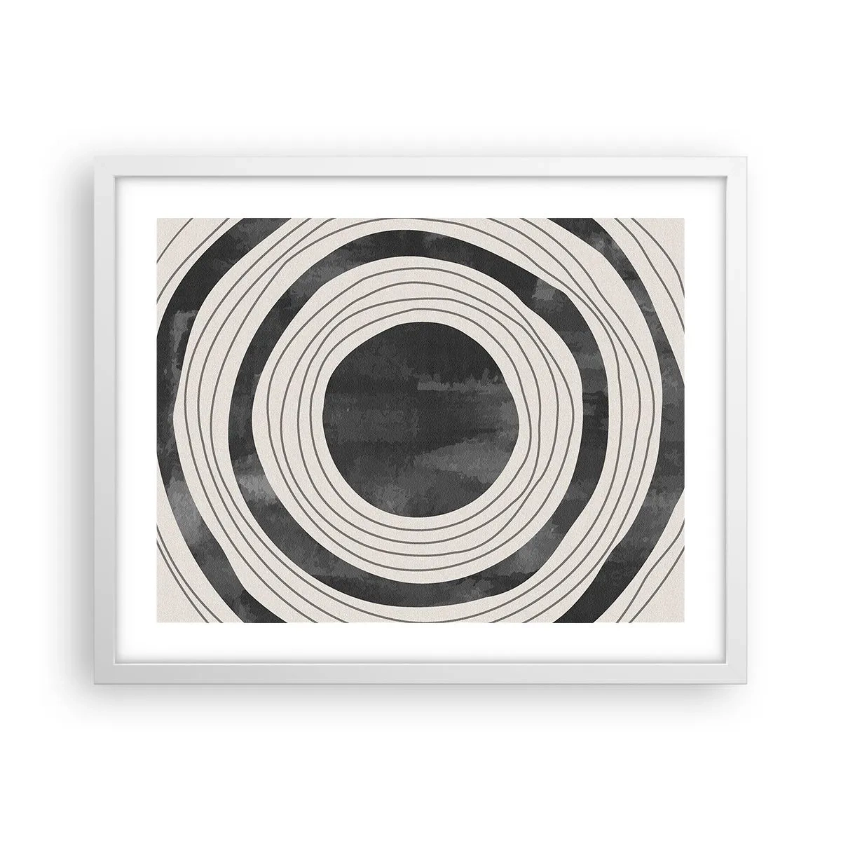 Plagát v bielom ráme - Presný zásah - 50x40 cm