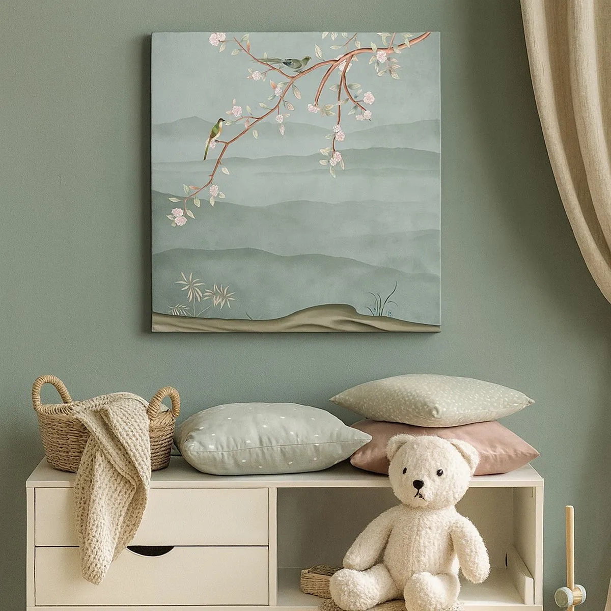 Obraz na plátne - Jar je tu - 30x30 cm