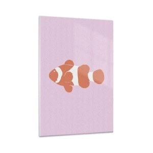 Obraz na skle - Korále jej pristanú - 80x120 cm