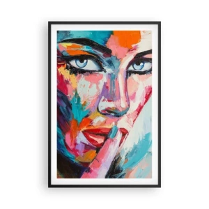 Plagát v čiernom ráme - Naše prvé tajomstvo - 61x91 cm