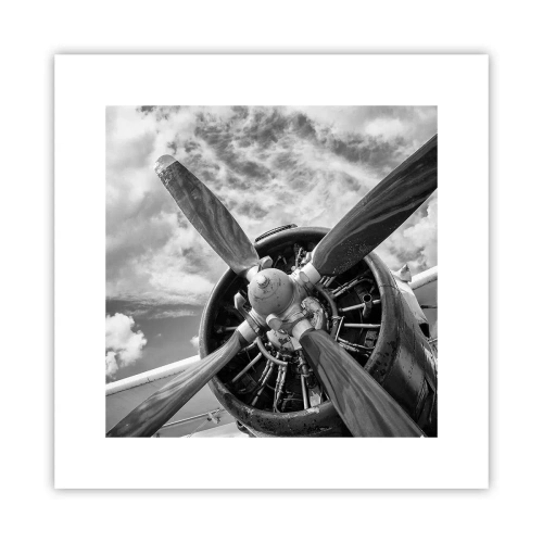 Plagát - Dobyvateľ oblohy - 30x30 cm