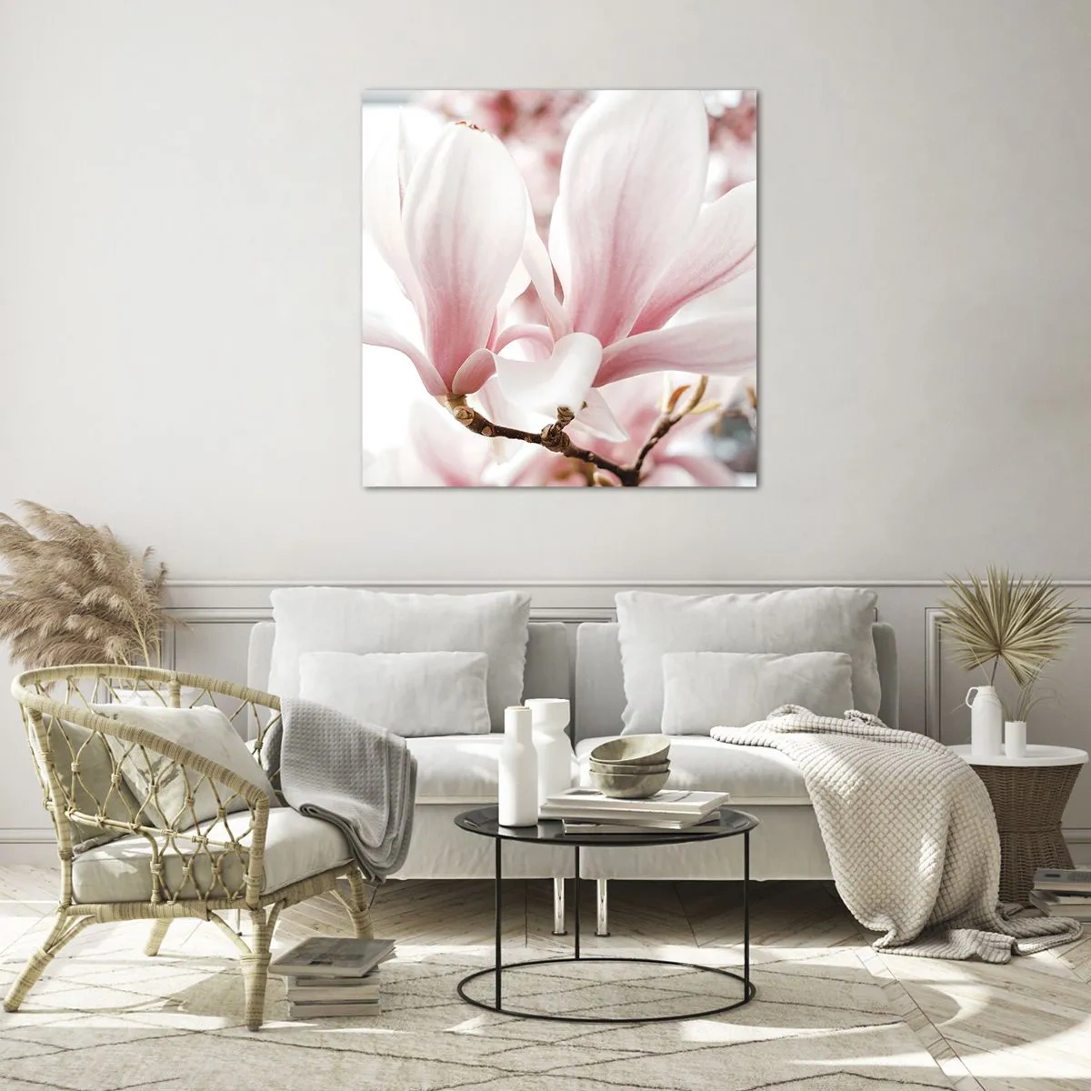 Obraz na skle - Nesmiernosť nežnosti - 50x50 cm