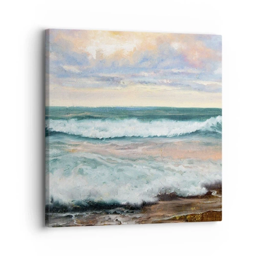 Obraz na plátne - Tu uhladíš dušu - 30x30 cm