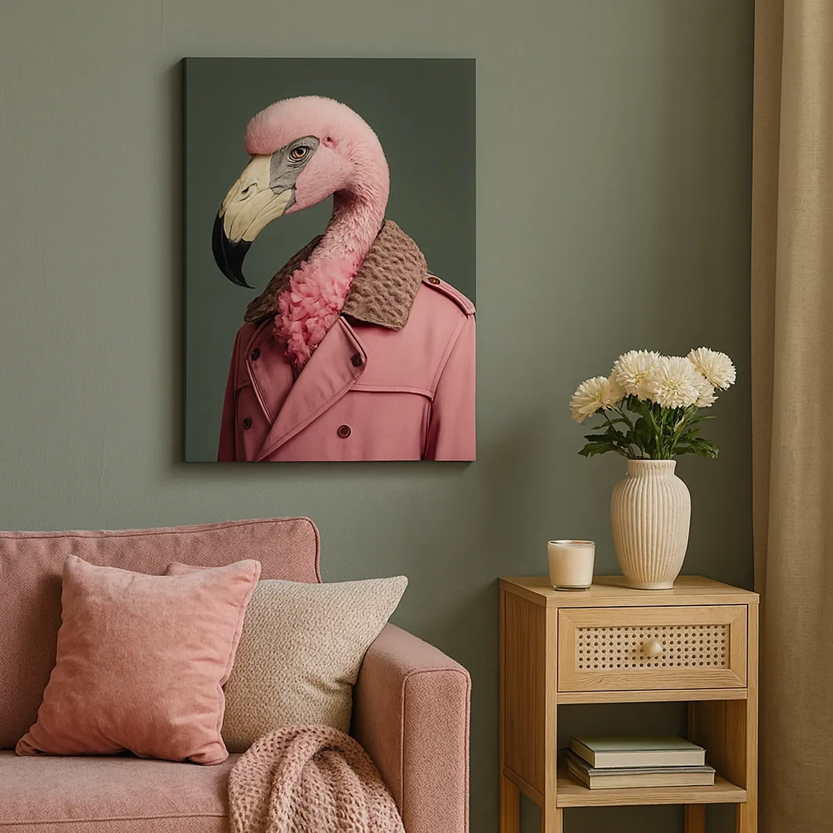 Obraz na plátne - Skutočný elegán - 50x70 cm