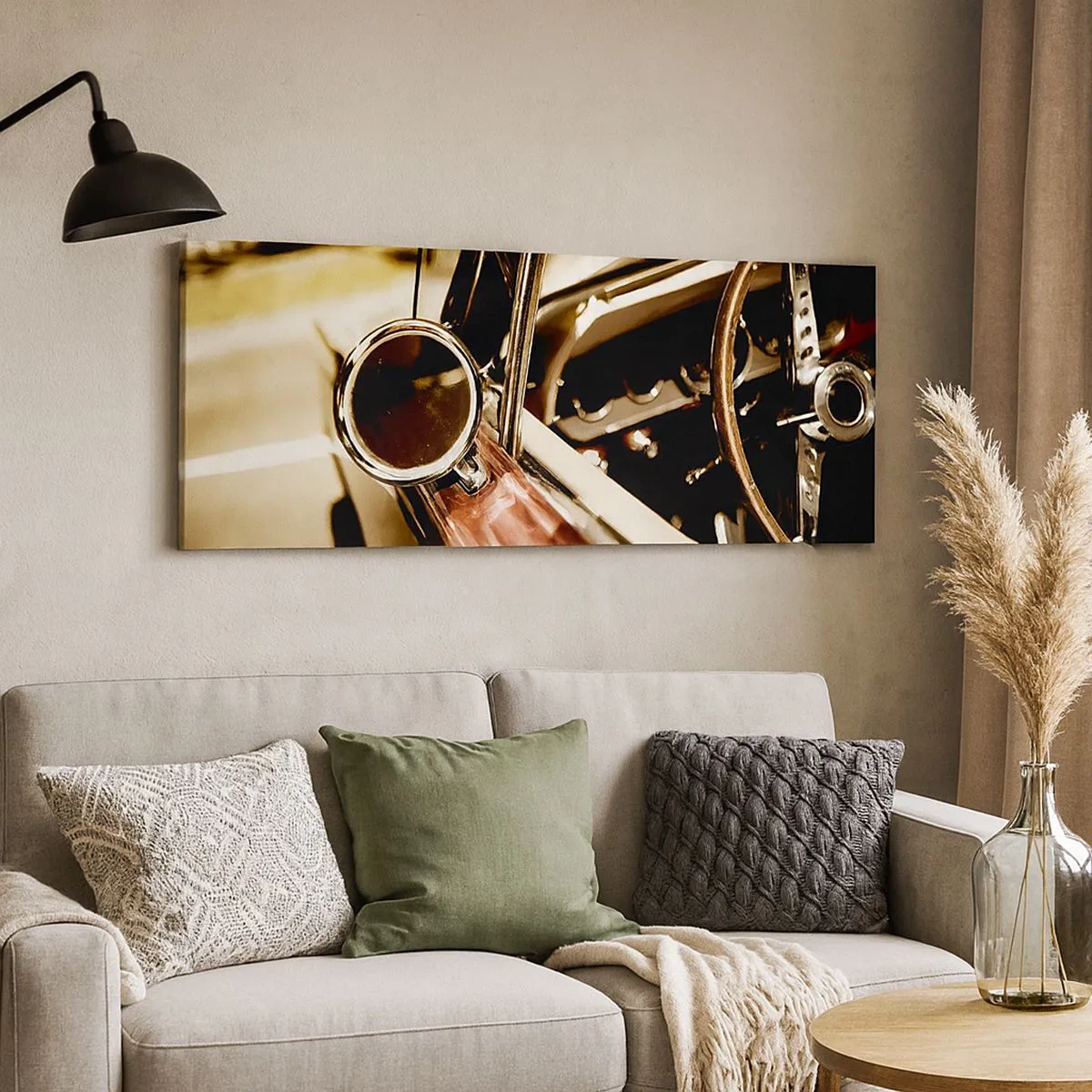 Obraz na plátne - Auto s dušou - 100x40 cm