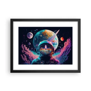 Plagát v čiernom ráme - Filozofom sa to ani nesnívalo - 40x30 cm