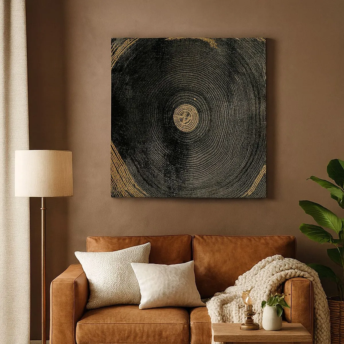 Obraz na plátne - Zmena a trvanie - 30x30 cm