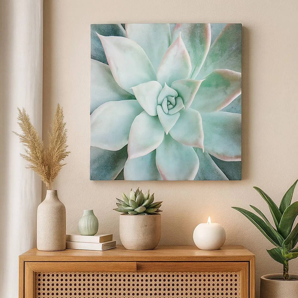 Obraz na plátne - Srdce púšte - 30x30 cm