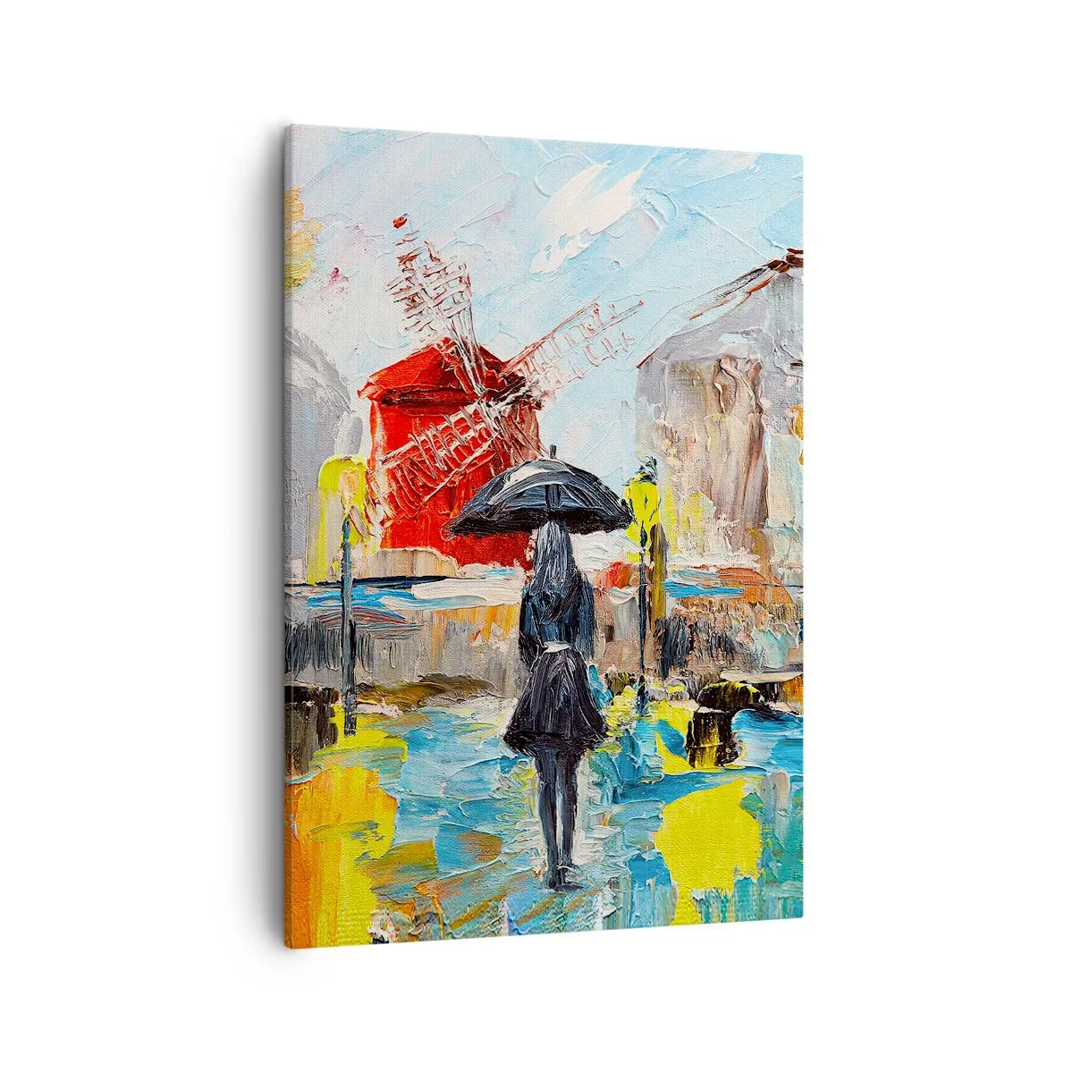 Obraz na plátne - Parížske legendy - 50x70 cm