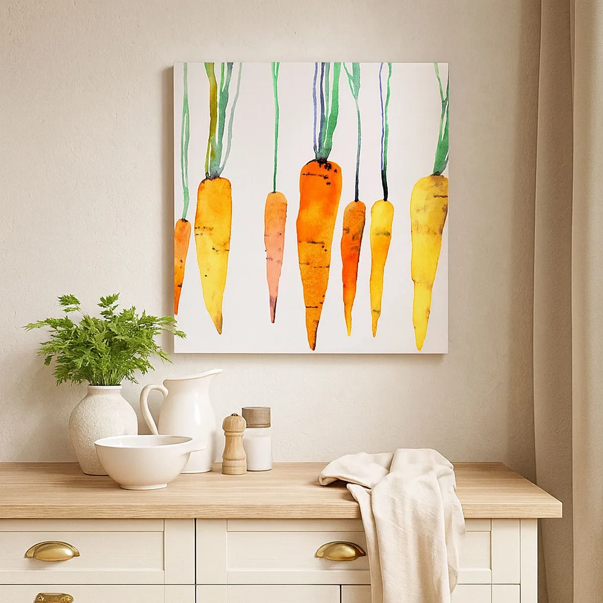 Obraz na plátne - Krása zvyčajnosti - 30x30 cm